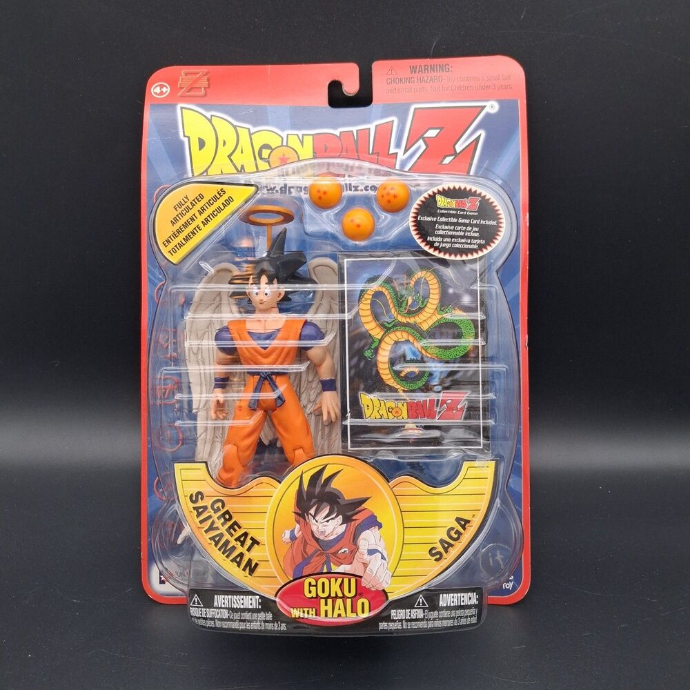 Dragon Ball Z Great Saiyaman Saga: Goku with Halo ~ Irwin Toy Action Figure
